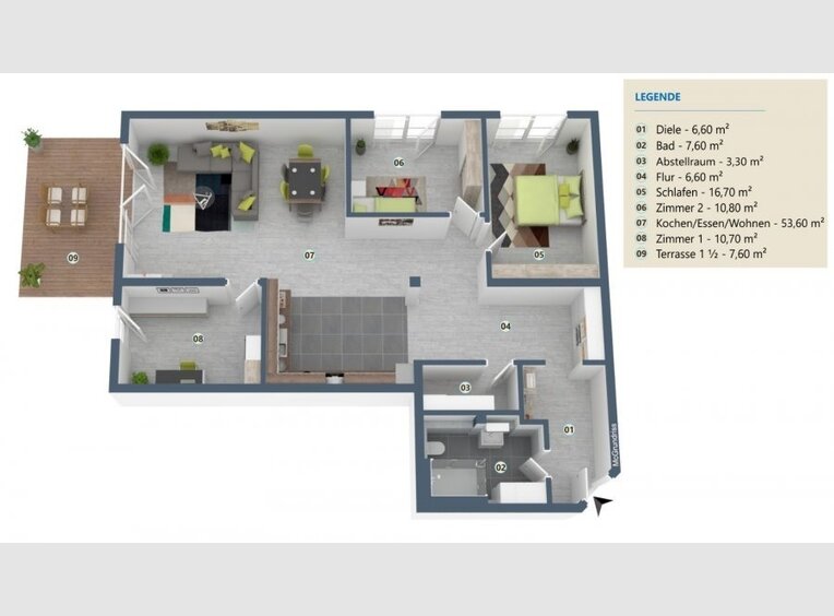 Appartement à vendre 4 Pièces à Palzem (DE) - Réf. 7121147
