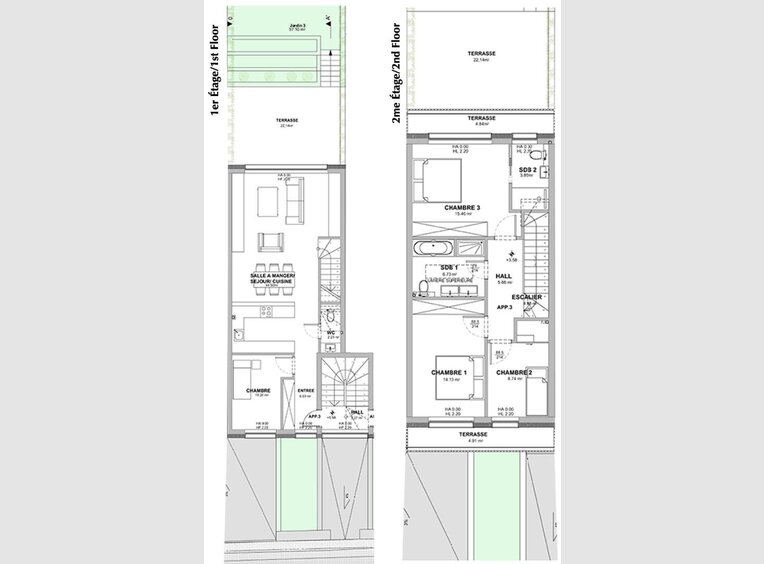 Appartement à vendre 4 Chambres à Lorentzweiler (LU) - Réf. 7180348
