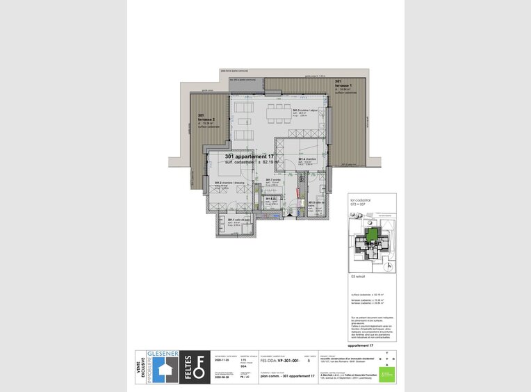 Apartment for sale 2 bedrooms in Strassen (LU) - Ref. 7106108