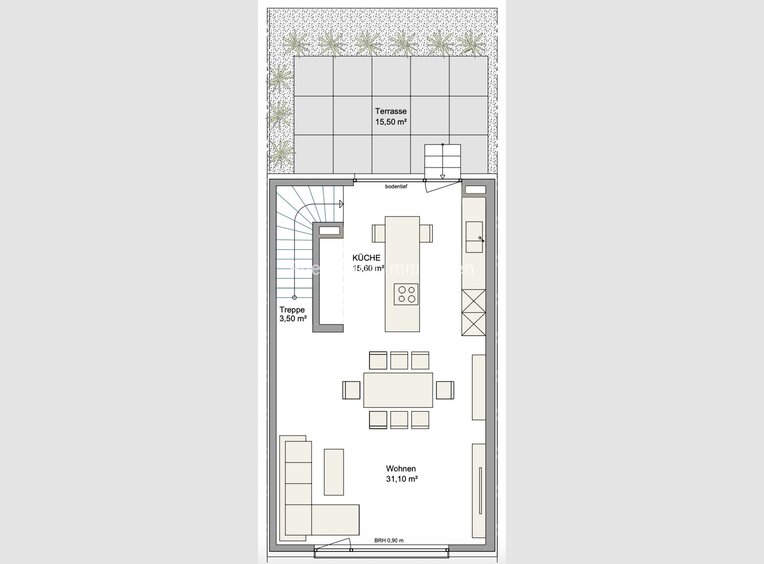 Terraced for rent 3 rooms in Trier (DE) - Ref. 7132748