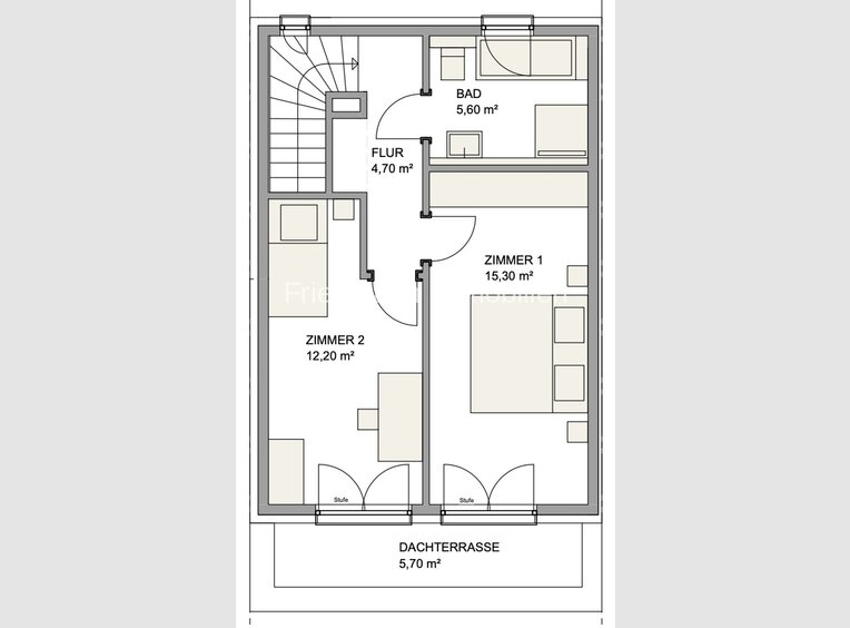 Terraced for rent 3 rooms in Trier (DE) - Ref. 7132748