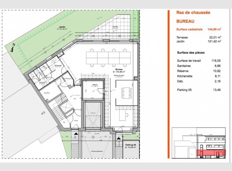 Bureau à vendre à Bascharage (LU) - Réf. 6623052