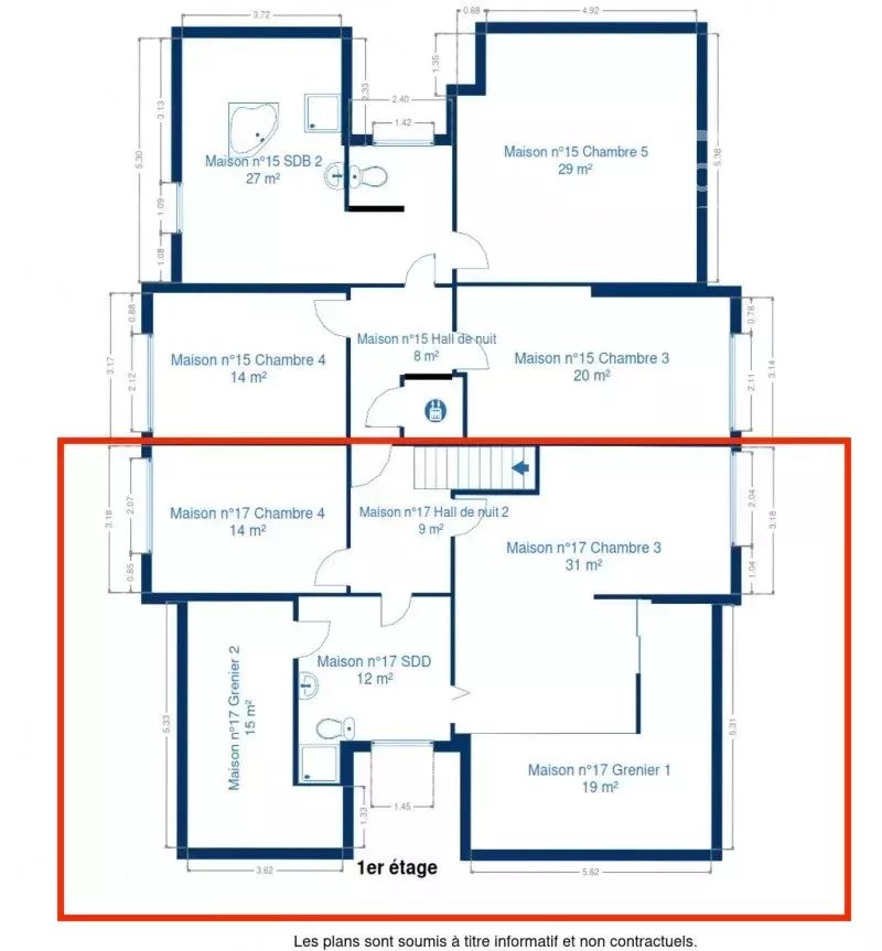 House to sell 4 bedrooms in Mondercange