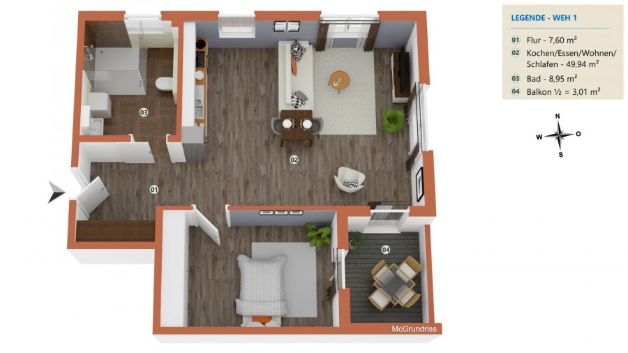 Wohnung zu verkaufen in Perl-Nennig