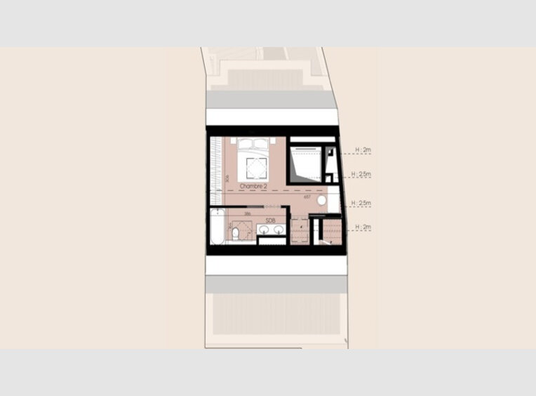 Penthouse for sale 2 bedrooms in Luxembourg (LU) - Ref. 7082124