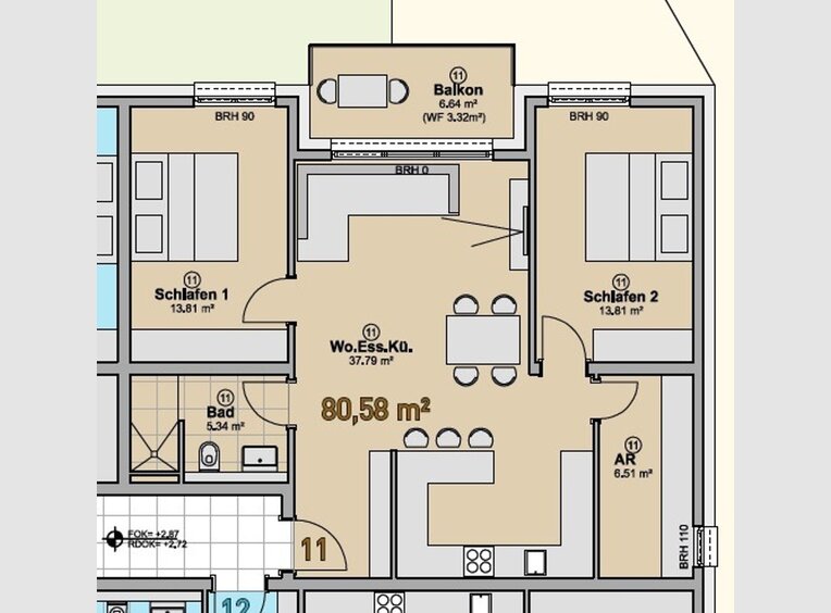 Wohnung zum Kauf 3 Zimmer in Quierschied (DE) - Ref. 7226300