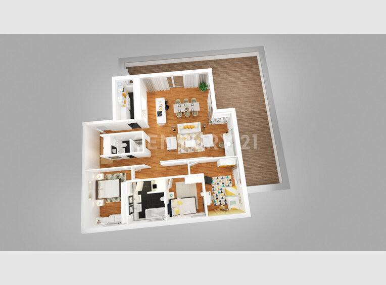 Penthouse-Wohnung zum Kauf 4 Zimmer in Wallerfangen (DE) - Ref. 6545628