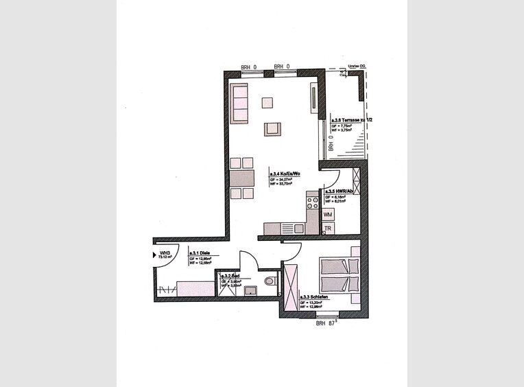 Appartement à vendre 2 Pièces à Merzkirchen (DE) - Réf. 7227612