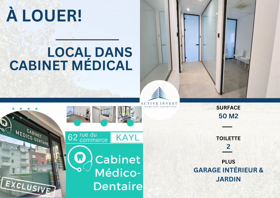 Local commercial à louer Kayl