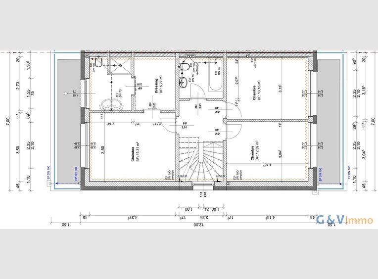 Maison jumelée à vendre 3 Chambres à Echternach (LU) - Réf. 6671852
