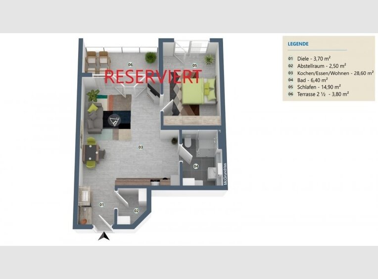 Appartement à vendre 2 Pièces à Palzem (DE) - Réf. 7121148