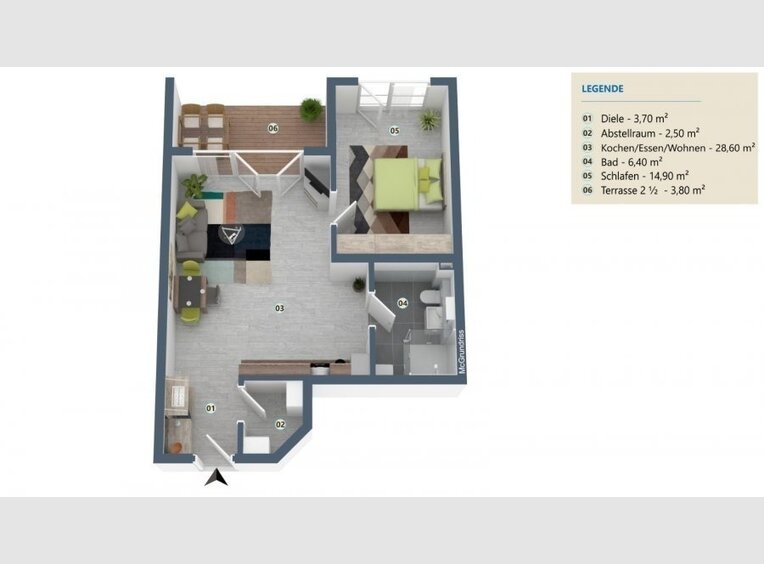 Appartement à vendre 2 Pièces à Palzem (DE) - Réf. 7121148