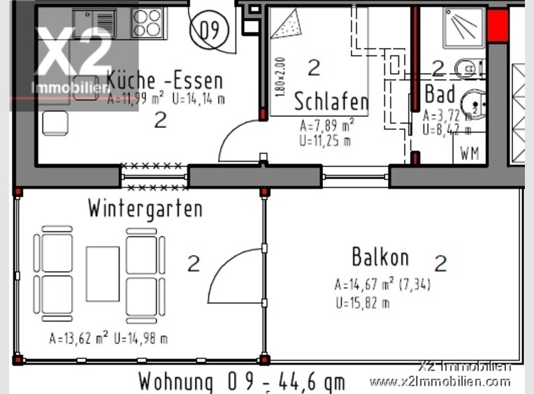 Appartement à vendre 2 Pièces à Klüsserath (DE) - Réf. 7142140