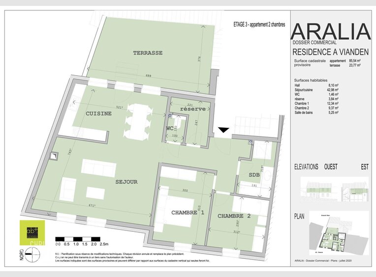 Apartment for sale 1 bedroom in Vianden (LU) - Ref. 6900749