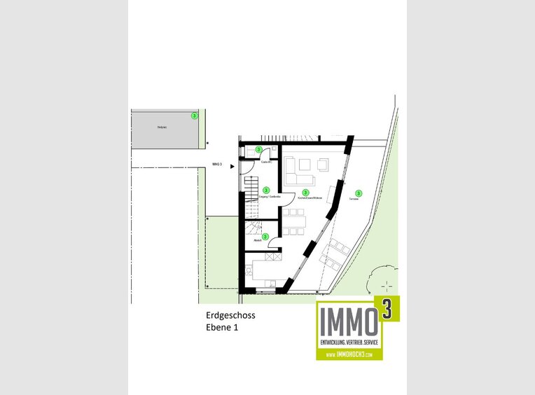 Maisonnette zur Miete 3 Zimmer in Schweich (DE) - Ref. 7261709