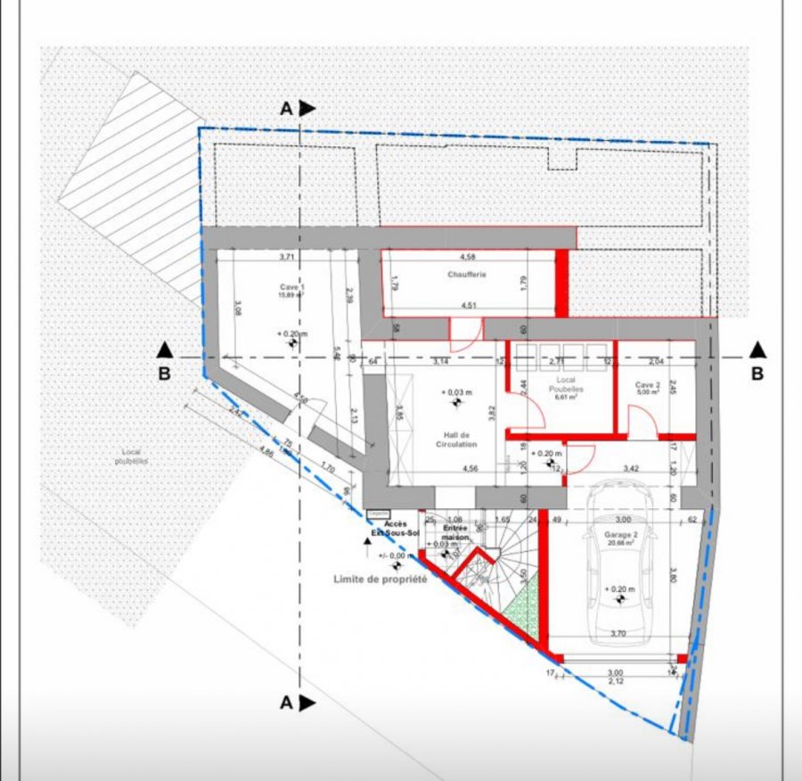 Maison individuelle à vendre 3 chambres à Dudelange