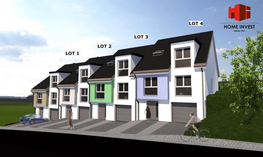 Maison jumelée à vendre 3 chambres à Christnach