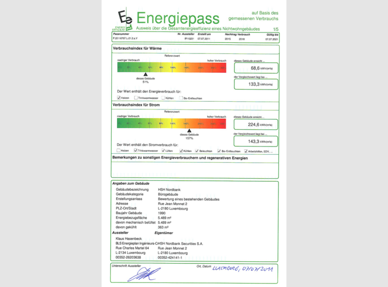 Bureau à louer à Luxembourg-Kirchberg - Réf. 7258445