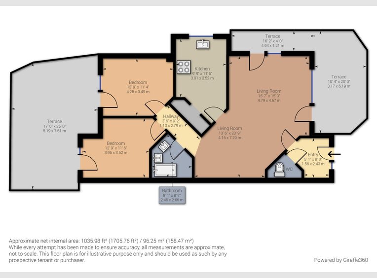 Apartment for sale 2 bedrooms in Luxembourg (LU) - Ref. 6559101