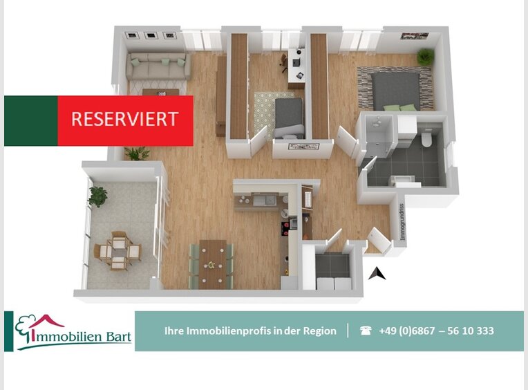 Appartement à vendre 3 Pièces à Palzem (DE) - Réf. 7239805