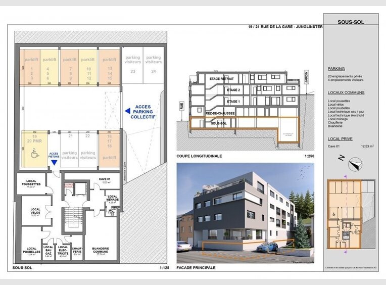 Apartment for sale 1 bedroom in Junglinster - Ref. 6568829