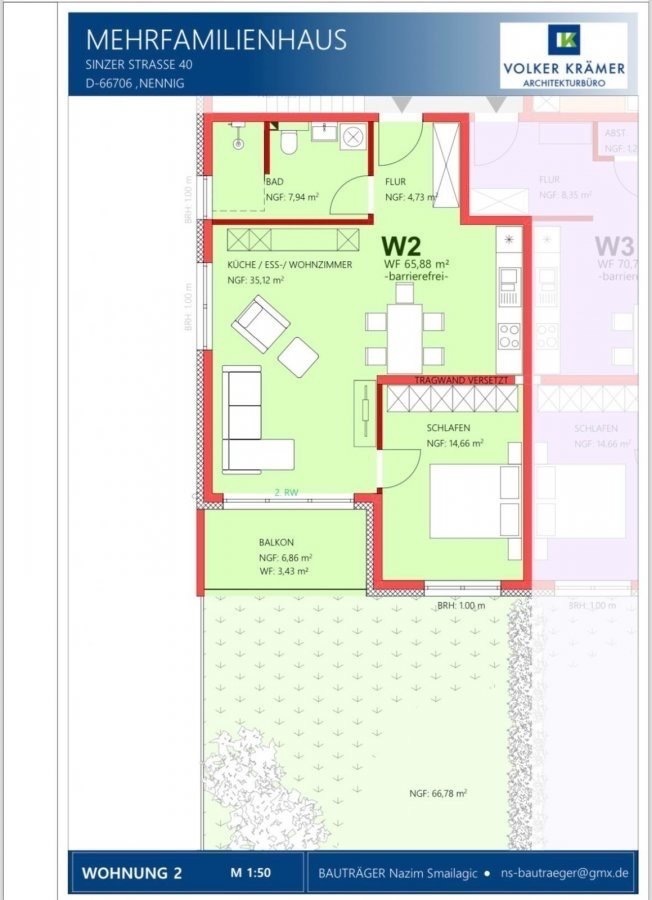 Wohnung zu verkaufen 1 Schlafzimmer in Perl-Nennig