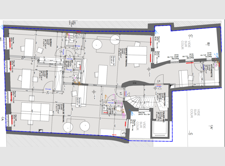 Bureau à louer à Luxembourg-Centre ville - Réf. 7332493