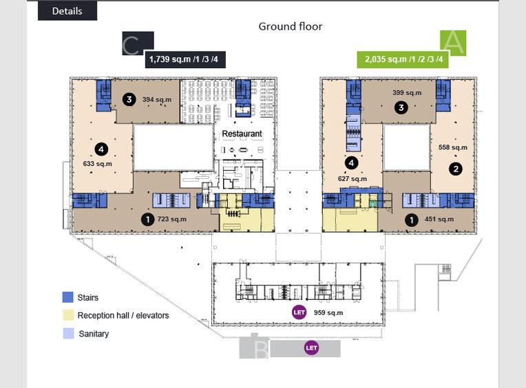 Bureau à louer à Hesperange (LU) - Réf. 7171245