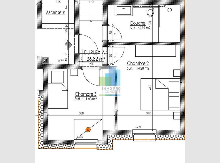 Penthouse for sale 3 bedrooms in Frisange (LU) - Ref. 6584509