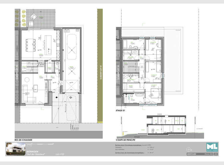 Semi-detached house for sale 3 bedrooms in Beringen (Mersch) (LU) - Ref. 6694637