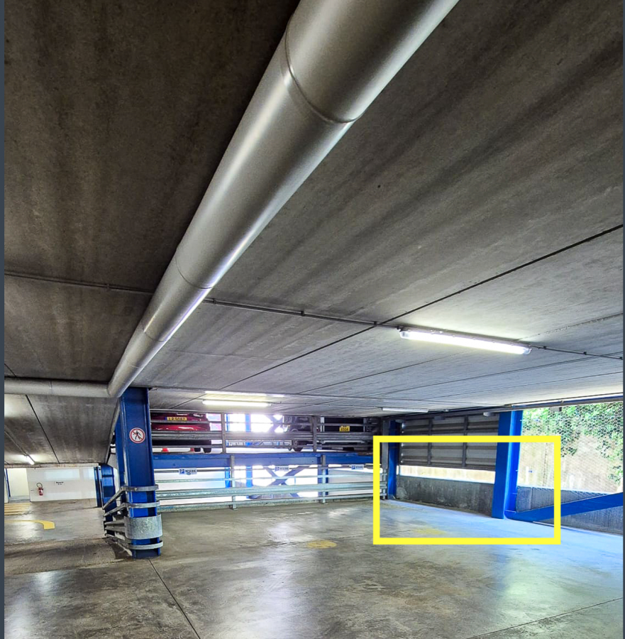 Garage fermé