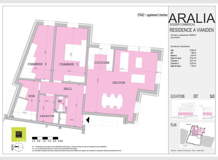 Appartement à vendre 2 Chambres à Vianden (LU) - Réf. 6900750