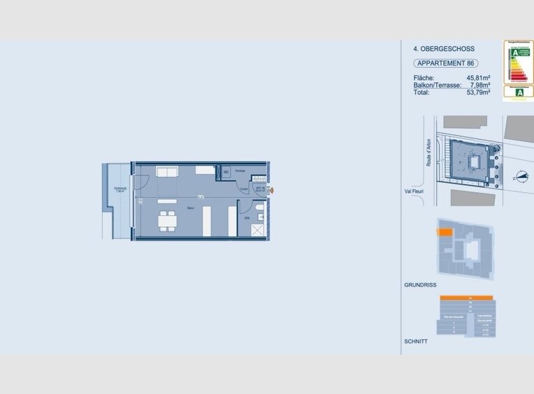 Studio à vendre à Luxembourg (LU) - Réf. 6810894