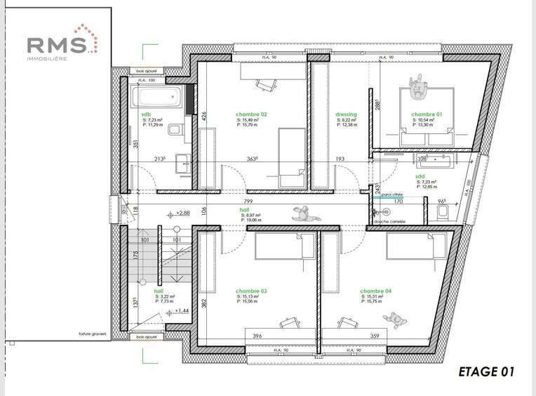Maison à vendre 4 Chambres à Mersch (LU) - Réf. 6946062