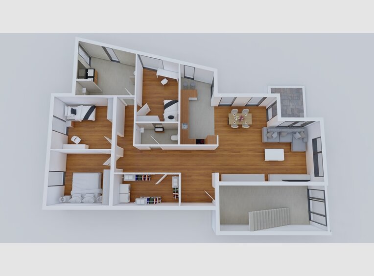 Appartement à vendre 4 Pièces à Echternacherbrück (DE) - Réf. 7055454