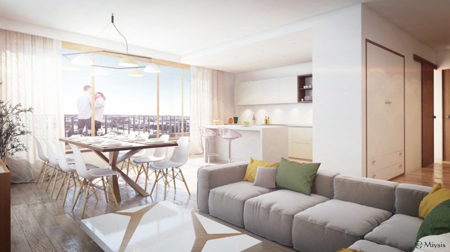 Penthouse to sell 1 bedroom in Luxembourg-Hollerich