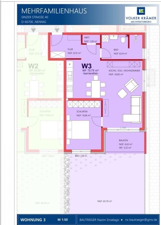 Wohnung zu verkaufen 1 Schlafzimmer in Perl-Nennig