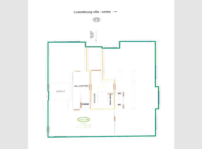 Bureau à vendre à Luxembourg-Belair - Réf. 6535054