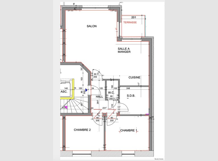 Appartement à vendre 2 Chambres à Sandweiler (LU) - Réf. 7178910