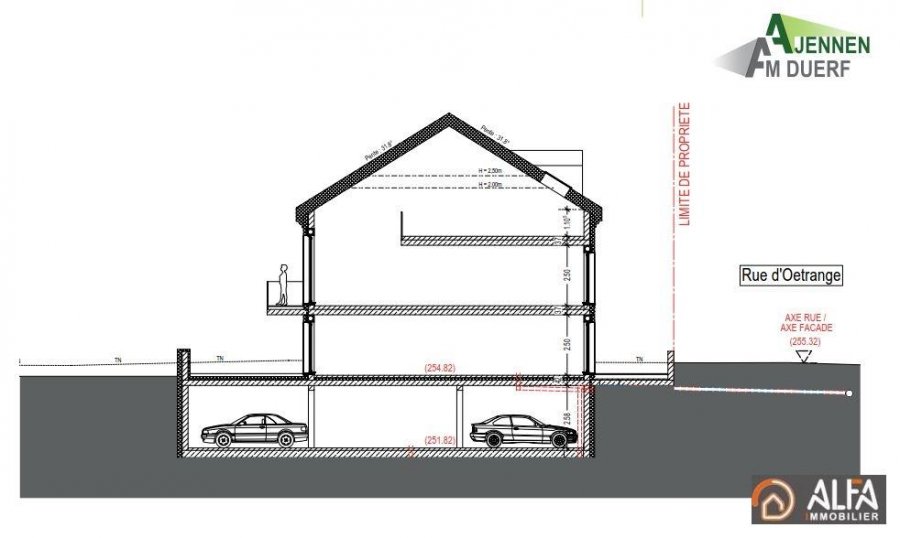 Appartement à vendre 2 chambres à Moutfort