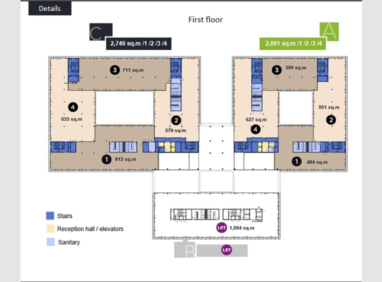 Bureau à louer à Hesperange (LU) - Réf. 7171246