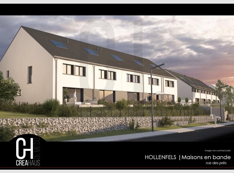 Maison mitoyenne à vendre 3 Chambres à Hollenfels (LU) - Réf. 6188206