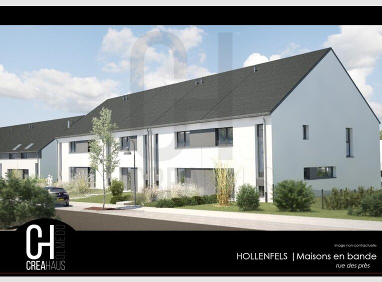 Maison mitoyenne à vendre 3 Chambres à Hollenfels (LU) - Réf. 6188206