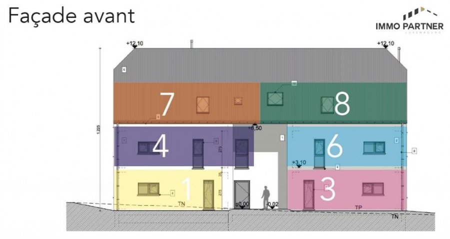 Wohnung zu verkaufen 2 Schlafzimmer in Wilwerdange