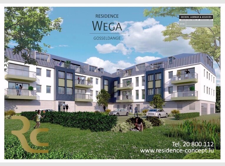 Penthouse à vendre 3 Chambres à Gosseldange (LU) - Réf. 5603822