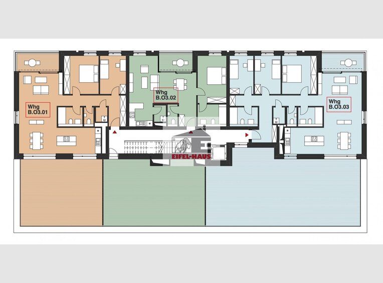 Apartment for sale 1 bedroom in Wasserbillig (LU) - Ref. 6053118