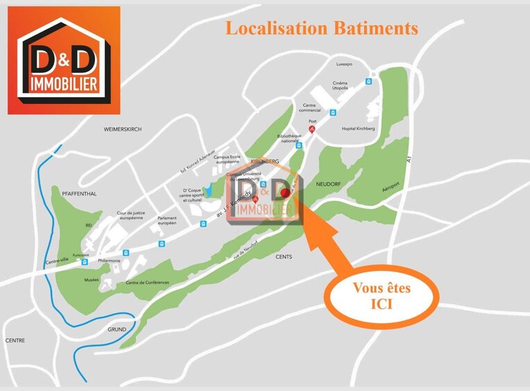 Apartment for sale 2 bedrooms in Luxembourg (LU) - Ref. 6906143