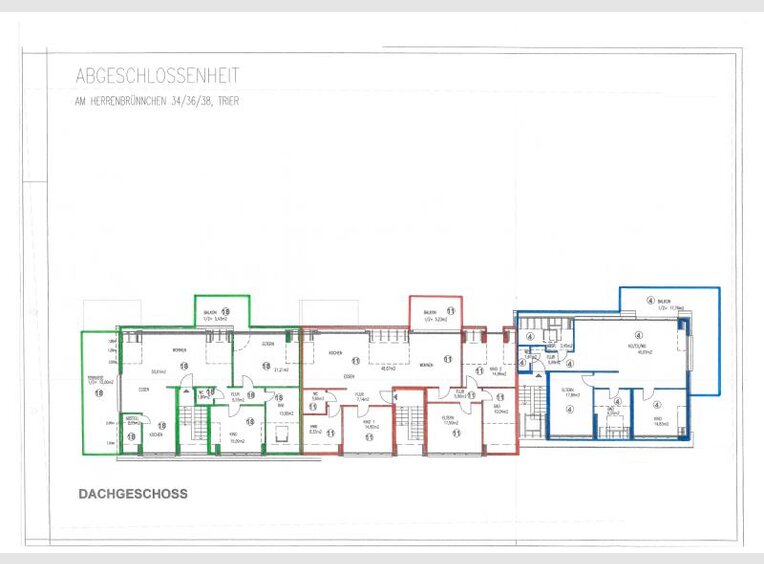 Penthouse à vendre 3 Pièces à Trier (DE) - Réf. 7181599