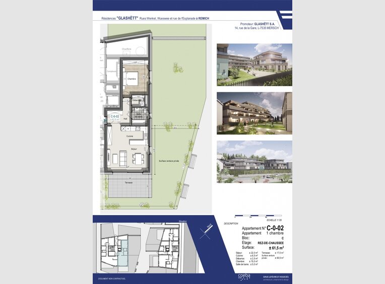 Appartement à vendre 1 Chambre à Remich (LU) - Réf. 6698799