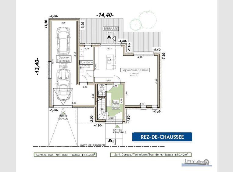 House for sale 3 bedrooms in Reisdorf (LU) - Ref. 6576687